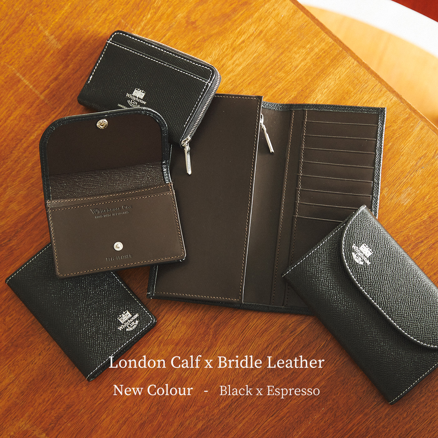 Whitehouse Cox – London Calf x Bridle Leather Collection – New Colour