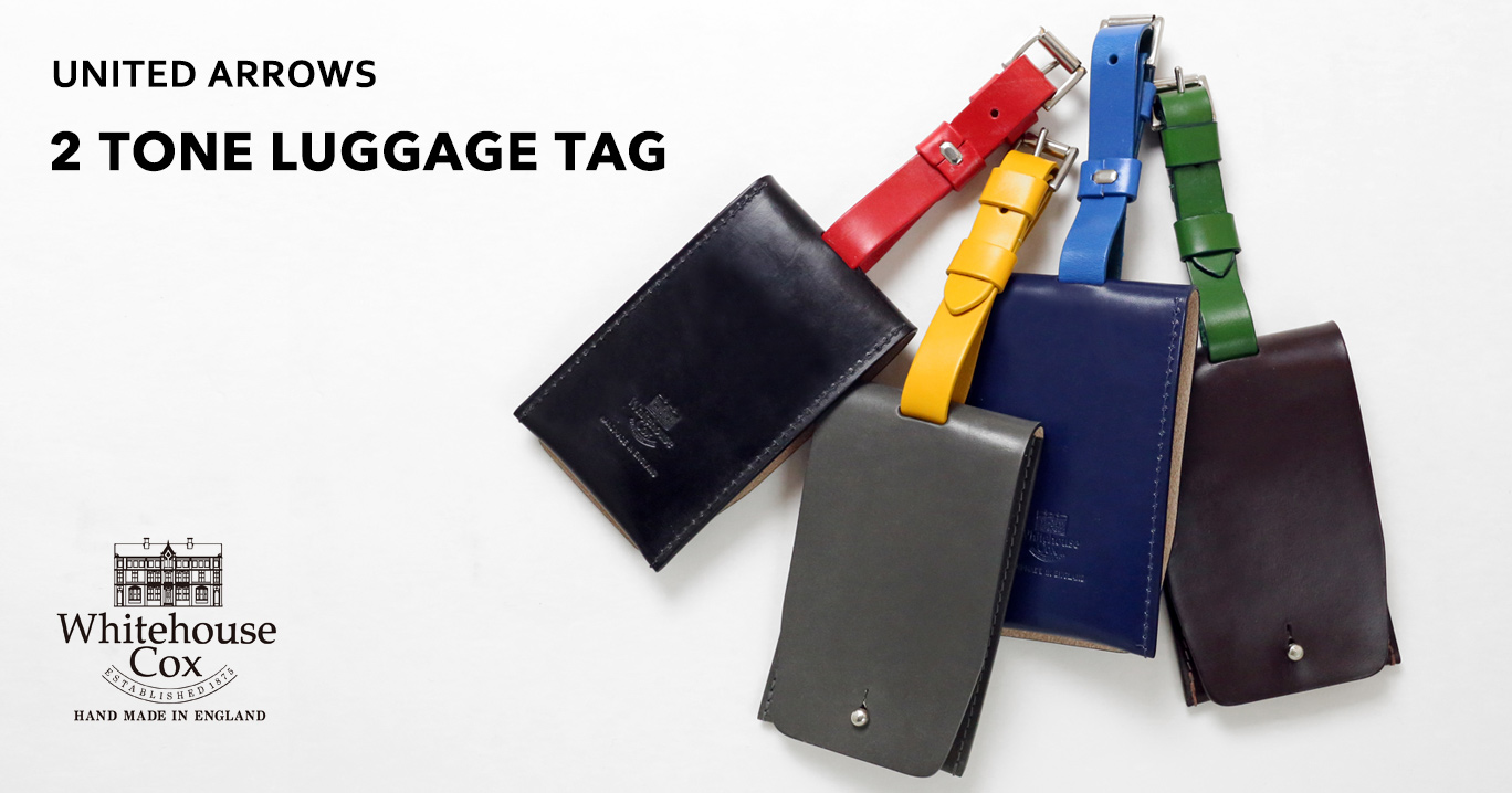 Whitehouse Cox × UNITED ARROWS　 Luggage Tag